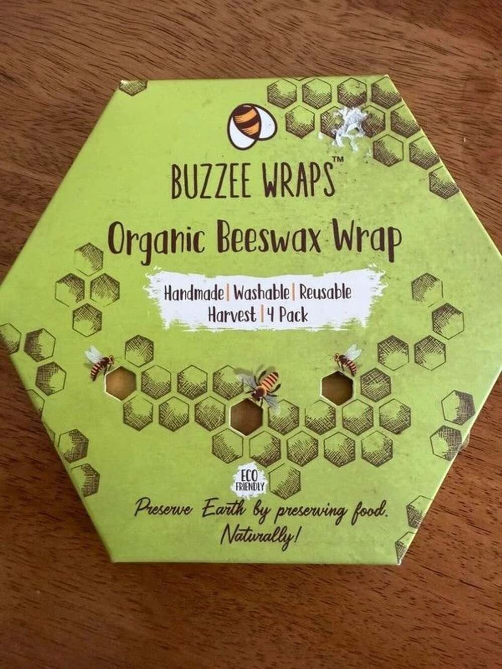 Buzzer Wraps Organic Beeswax Wrap | New, Unopened